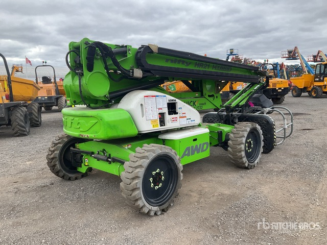 2016 Nifty HR21 4WD Hybrid (Inoperable) Articulating Boom Lift - مرفاع مفصلي: صورة 3 2016 Nifty HR21 4WD Hybrid (Inoperable) Articulating Boom Lift - مرفاع مفصلي: صورة 3