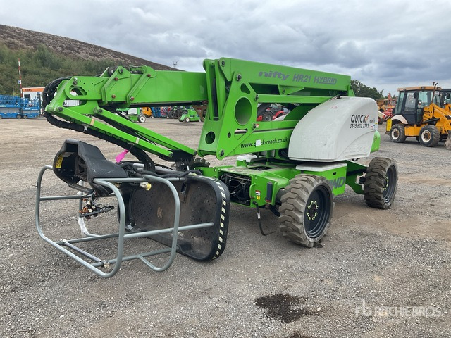 2016 Nifty HR21 4WD Hybrid (Inoperable) Articulating Boom Lift - مرفاع مفصلي: صورة 1 2016 Nifty HR21 4WD Hybrid (Inoperable) Articulating Boom Lift - مرفاع مفصلي: صورة 1