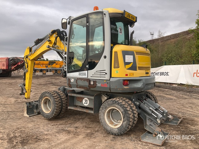 2016 Wacker Neuson EW65 Wheel Excavator - حفار ذو عجلات: صورة 4 2016 Wacker Neuson EW65 Wheel Excavator - حفار ذو عجلات: صورة 4