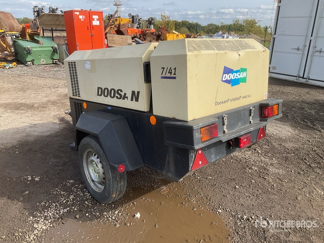 2017 Doosan 741 Mobile Air Compressor - ضاغط هوائي: صورة 3 2017 Doosan 741 Mobile Air Compressor - ضاغط هوائي: صورة 3