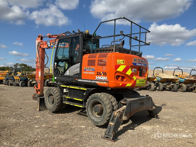 2018 Hitachi ZX140W-6 4x4 Highway Wheeled Excavator - حفار ذو عجلات: صورة 4 2018 Hitachi ZX140W-6 4x4 Highway Wheeled Excavator - حفار ذو عجلات: صورة 4