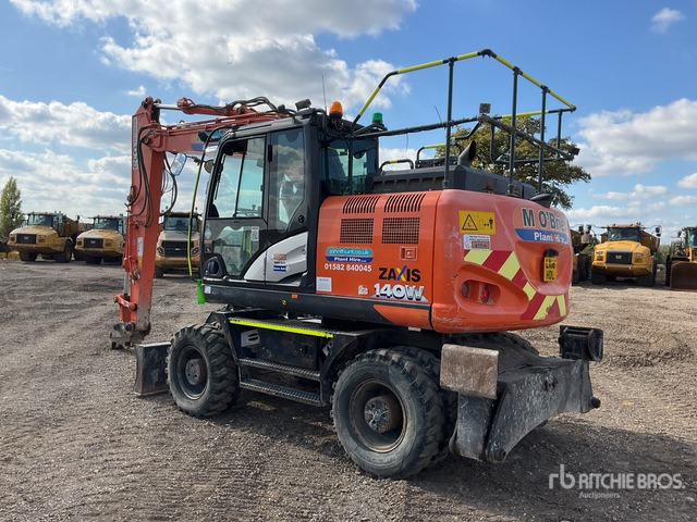 2018 Hitachi ZX140W-6W Highway Wheeled Excavator - حفار ذو عجلات: صورة 4 2018 Hitachi ZX140W-6W Highway Wheeled Excavator - حفار ذو عجلات: صورة 4
