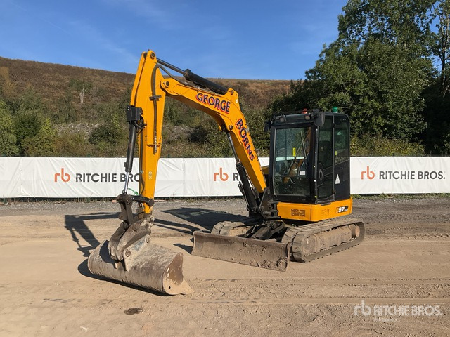 2018 JCB 57C-1 Mini Excavator: <6.6t - حفار صغير: صورة 2 2018 JCB 57C-1 Mini Excavator: <6.6t - حفار صغير: صورة 2