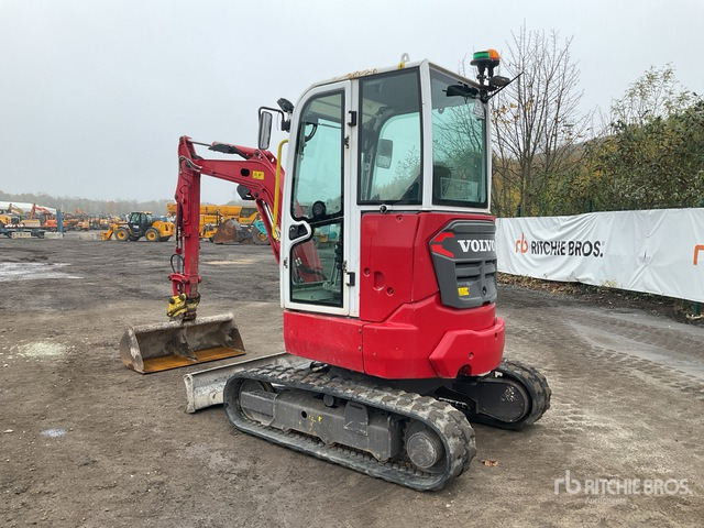 2018 Volvo ECR25D Mini Excavator: <6.6t - حفار صغير: صورة 4 2018 Volvo ECR25D Mini Excavator: <6.6t - حفار صغير: صورة 4