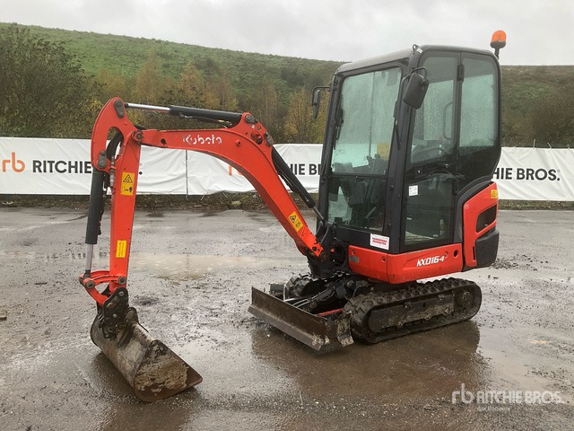 2019 Kubota KX016-4 Mini Excavator: <6.6t - حفار صغير: صورة 1 2019 Kubota KX016-4 Mini Excavator: <6.6t - حفار صغير: صورة 1