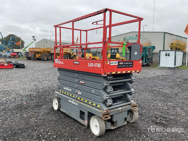 2019 Skyjack SJIII4740 2019 Skyjack SJ4740 Scissor Lift Scissor Lift - مرفاع مقصي: صورة 4 2019 Skyjack SJIII4740 2019 Skyjack SJ4740 Scissor Lift Scissor Lift - مرفاع مقصي: صورة 4