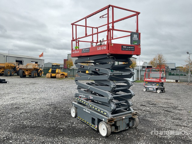 2019 Skyjack SJIII4740 2019 Skyjack SJ4740 Scissor Lift Scissor Lift - مرفاع مقصي: صورة 3 2019 Skyjack SJIII4740 2019 Skyjack SJ4740 Scissor Lift Scissor Lift - مرفاع مقصي: صورة 3
