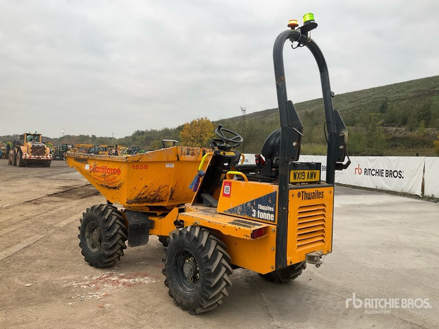 2019 Thwaites MACH580 3 ton 4x4 Swivel Dumper - شاحنة قلابة صغيرة: صورة 4 2019 Thwaites MACH580 3 ton 4x4 Swivel Dumper - شاحنة قلابة صغيرة: صورة 4
