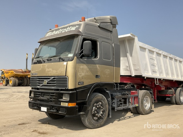1995 Volvo FH12-420 4x2 S/A Sleeper Truck Tractor - رأس تريلا: صورة 2 1995 Volvo FH12-420 4x2 S/A Sleeper Truck Tractor - رأس تريلا: صورة 2
