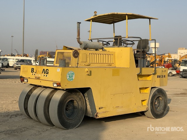 1999 Bomag BW20R 8 Wheel Pneumatic Roller - رَصَّاص بعجلات مطاطية: صورة 1 1999 Bomag BW20R 8 Wheel Pneumatic Roller - رَصَّاص بعجلات مطاطية: صورة 1