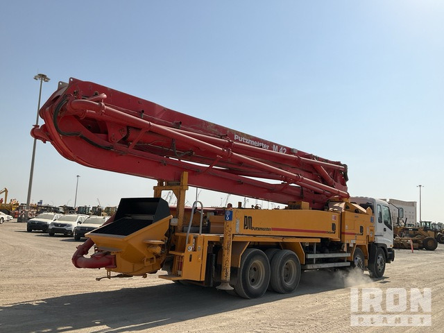 2002 Isuzu CXH50T 2003 Putzmeister M42 on 8x4 Twi ... Concrete Pump Truck - مضخة خرسانة: صورة 3 2002 Isuzu CXH50T 2003 Putzmeister M42 on 8x4 Twi ... Concrete Pump Truck - مضخة خرسانة: صورة 3
