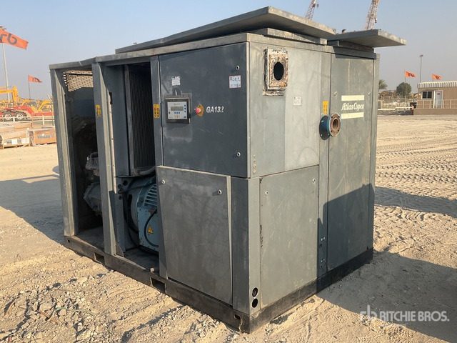 2005 Atlas Copco GA 132 Skid-Mounted Electric Air Compressor - ضاغط هوائي: صورة 1 2005 Atlas Copco GA 132 Skid-Mounted Electric Air Compressor - ضاغط هوائي: صورة 1