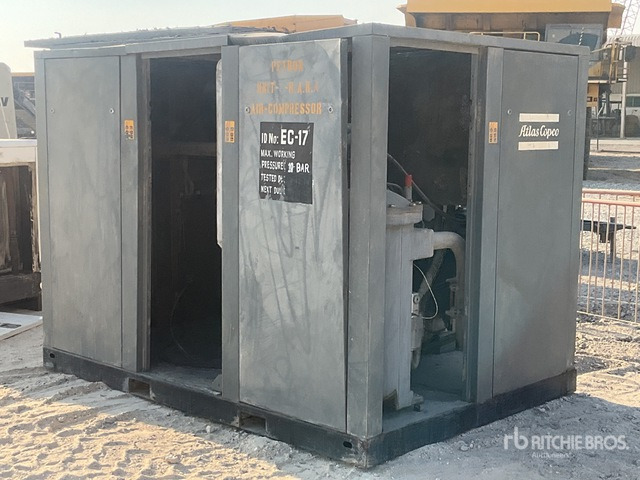 2005 Atlas Copco GA 132 Skid-Mounted Electric Air Compressor - ضاغط هوائي: صورة 3 2005 Atlas Copco GA 132 Skid-Mounted Electric Air Compressor - ضاغط هوائي: صورة 3