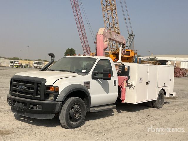 2008 Ford F550 XL Super Duty 4x4 Service Truck - سيارة خدمات/ سيارة خاصة: صورة 1 2008 Ford F550 XL Super Duty 4x4 Service Truck - سيارة خدمات/ سيارة خاصة: صورة 1