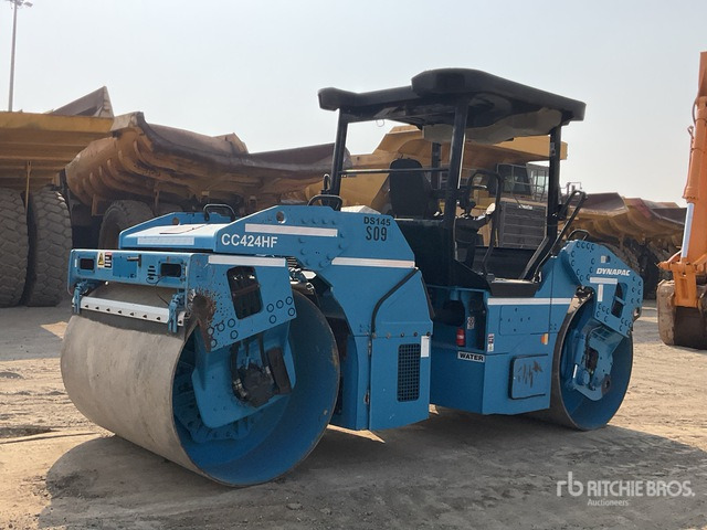 2009 Dynapac CC424HF Double Drum Roller - رَصَّاص الطرق: صورة 3 2009 Dynapac CC424HF Double Drum Roller - رَصَّاص الطرق: صورة 3