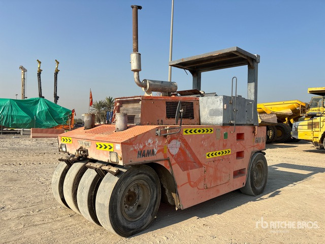 2009 Hamm GRW18 8 Wheel Pneumatic Roller - رَصَّاص بعجلات مطاطية: صورة 1 2009 Hamm GRW18 8 Wheel Pneumatic Roller - رَصَّاص بعجلات مطاطية: صورة 1