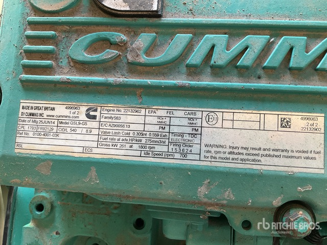 2011 Cummins 385 kVA Skid-Mounted Generator Set - مجموعة المولد: صورة 5 2011 Cummins 385 kVA Skid-Mounted Generator Set - مجموعة المولد: صورة 5