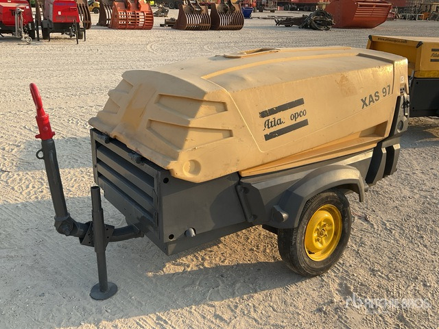2013 Atlas Copco XAS97 Mobile Air Compressor - ضاغط هوائي: صورة 1 2013 Atlas Copco XAS97 Mobile Air Compressor - ضاغط هوائي: صورة 1