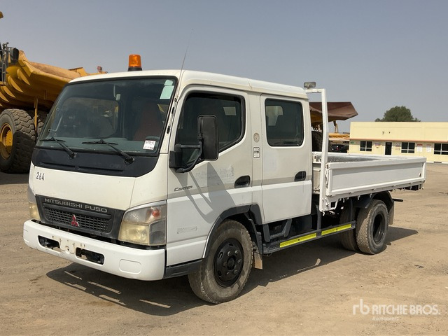 2014 Mitsubishi Canter 4x2 Crew Cab Flatbed Truck - شاحنات مسطحة: صورة 1 2014 Mitsubishi Canter 4x2 Crew Cab Flatbed Truck - شاحنات مسطحة: صورة 1