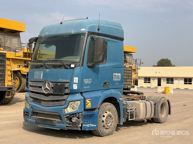 2015 Mercedes-Benz Actross 1843LS 4x2 S/A Sleeper Truck Tractor - مقطورة السحب: صورة 1 2015 Mercedes-Benz Actross 1843LS 4x2 S/A Sleeper Truck Tractor - مقطورة السحب: صورة 1