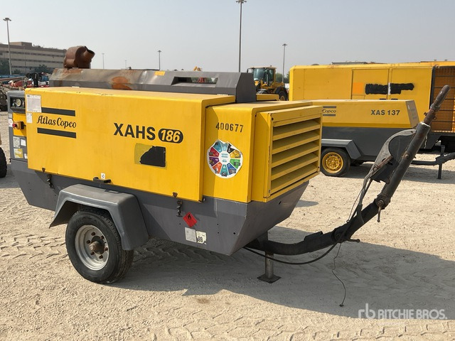 2017 Atlas Copco XAHS186 Mobile Air Compressor - ضاغط هوائي: صورة 1 2017 Atlas Copco XAHS186 Mobile Air Compressor - ضاغط هوائي: صورة 1