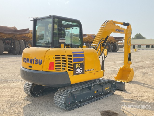 2019 Komatsu PC56-7 - حفار صغير: صورة 4 2019 Komatsu PC56-7 - حفار صغير: صورة 4