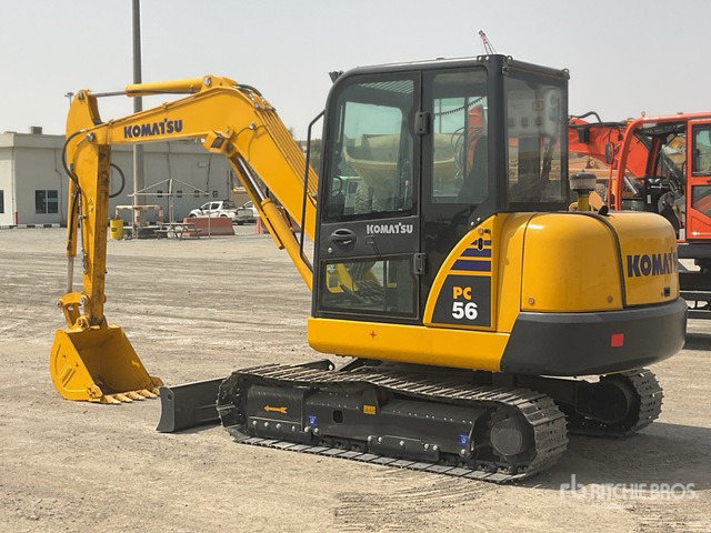 2019 Komatsu PC56-7 - حفار صغير: صورة 4 2019 Komatsu PC56-7 - حفار صغير: صورة 4