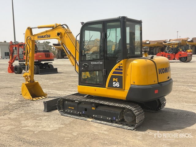 2019 Komatsu PC56-7 - حفار صغير: صورة 4 2019 Komatsu PC56-7 - حفار صغير: صورة 4
