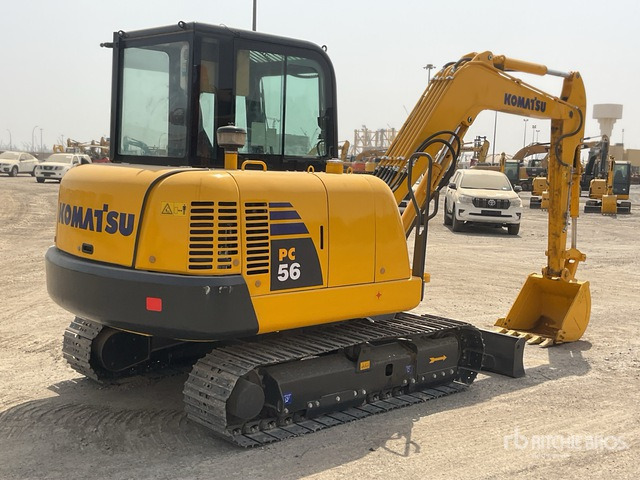 2019 Komatsu PC56-7 - حفار صغير: صورة 3 2019 Komatsu PC56-7 - حفار صغير: صورة 3