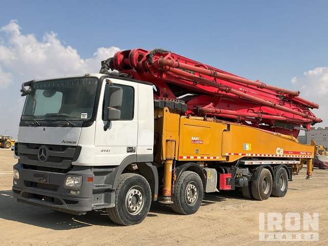 2019 Mercedes-Benz Actros 4141 2019 Sany SYM5443THB 56 m on 8x ... Concrete Pump Truck - مضخة خرسانة: صورة 1 2019 Mercedes-Benz Actros 4141 2019 Sany SYM5443THB 56 m on 8x ... Concrete Pump Truck - مضخة خرسانة: صورة 1
