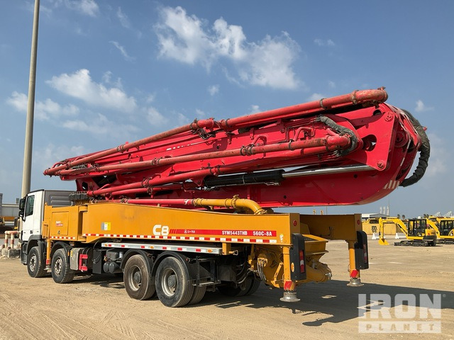 2019 Mercedes-Benz Actros 4141 2019 Sany SYM5443THB 56 m on 8x ... Concrete Pump Truck - مضخة خرسانة: صورة 3 2019 Mercedes-Benz Actros 4141 2019 Sany SYM5443THB 56 m on 8x ... Concrete Pump Truck - مضخة خرسانة: صورة 3