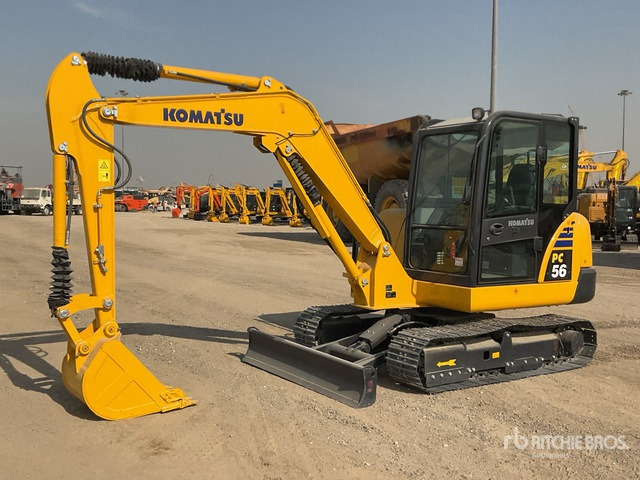 2020 Komatsu PC56-7 Mini Excavator: <6.6t - حفار صغير: صورة 1 2020 Komatsu PC56-7 Mini Excavator: <6.6t - حفار صغير: صورة 1