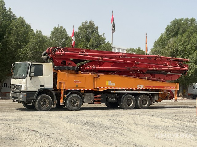 2020 Mercedes-Benz Actros 4143 2020 Sany SYM5449THBE 56 m on 8 ... Concrete Pump Truck - مضخة خرسانة: صورة 1 2020 Mercedes-Benz Actros 4143 2020 Sany SYM5449THBE 56 m on 8 ... Concrete Pump Truck - مضخة خرسانة: صورة 1
