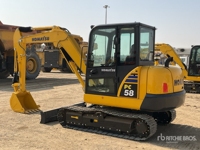 2022 Komatsu PC58-8 Mini Excavator: <6.6t - حفار صغير: صورة 3 2022 Komatsu PC58-8 Mini Excavator: <6.6t - حفار صغير: صورة 3