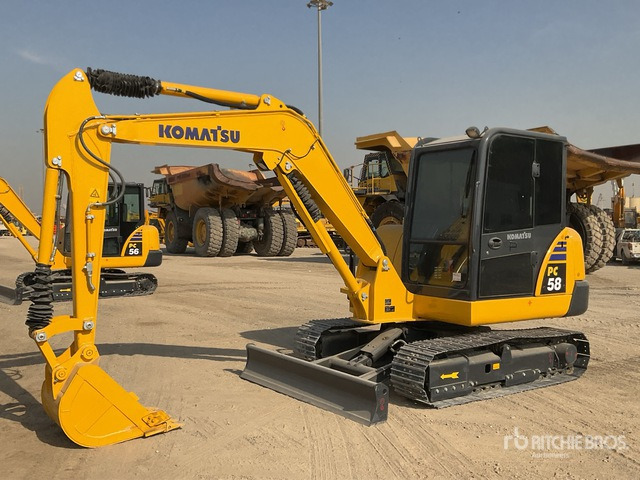 2022 Komatsu PC58-8 Mini Excavator: <6.6t - حفار صغير: صورة 1 2022 Komatsu PC58-8 Mini Excavator: <6.6t - حفار صغير: صورة 1