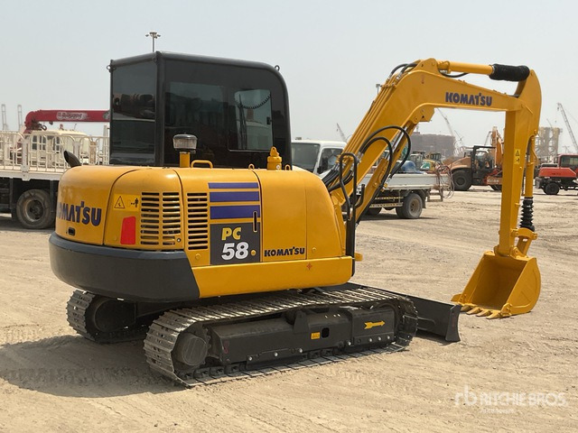 2022 Komatsu PC58-8 Mini Excavator: <6.6t - حفار صغير: صورة 3 2022 Komatsu PC58-8 Mini Excavator: <6.6t - حفار صغير: صورة 3
