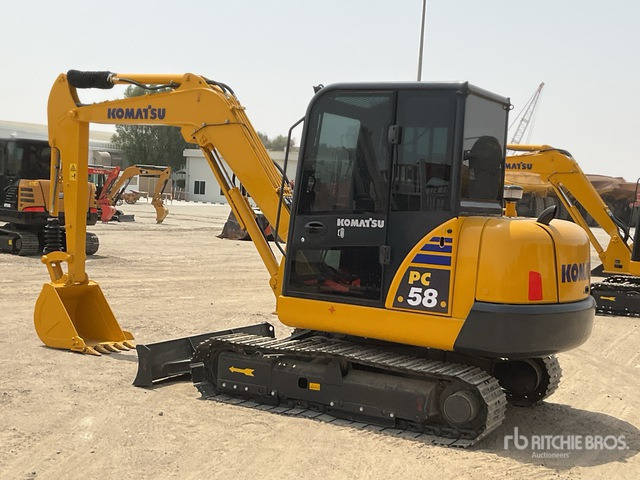 2022 Komatsu PC58-8 Mini Excavator: <6.6t - حفار صغير: صورة 4 2022 Komatsu PC58-8 Mini Excavator: <6.6t - حفار صغير: صورة 4