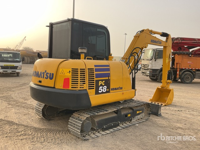 2022 Komatsu PC58-8 Mini Excavator: <6.6t - حفار صغير: صورة 4 2022 Komatsu PC58-8 Mini Excavator: <6.6t - حفار صغير: صورة 4