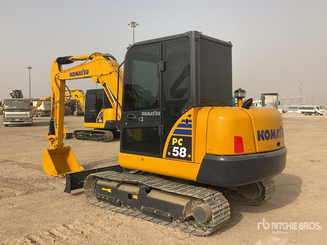 2022 Komatsu PC58-8 Mini Excavator: <6.6t - حفار صغير: صورة 3 2022 Komatsu PC58-8 Mini Excavator: <6.6t - حفار صغير: صورة 3