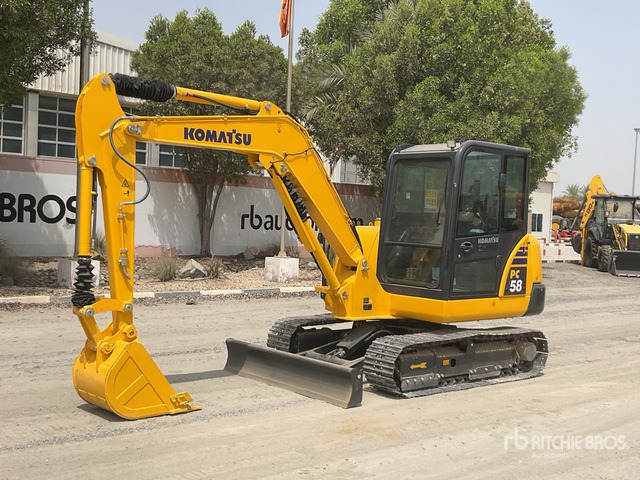 2022 Komatsu PC58-8 Mini Excavator: <6.6t - حفار صغير: صورة 1 2022 Komatsu PC58-8 Mini Excavator: <6.6t - حفار صغير: صورة 1