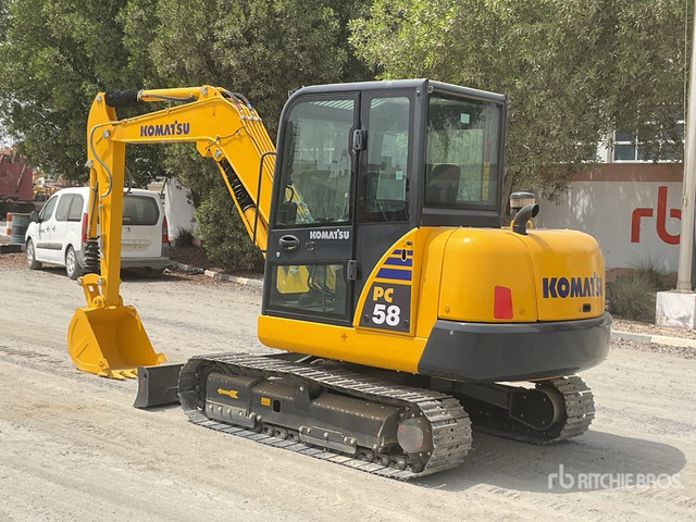 2022 Komatsu PC58-8 Mini Excavator: <6.6t - حفار صغير: صورة 3 2022 Komatsu PC58-8 Mini Excavator: <6.6t - حفار صغير: صورة 3