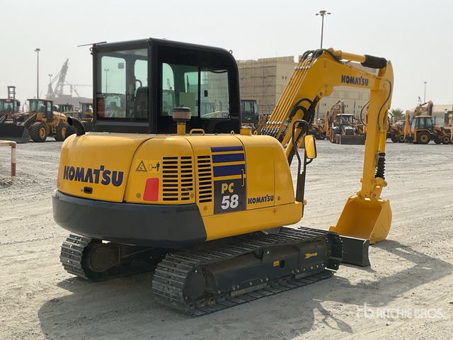 2022 Komatsu PC58-8 Mini Excavator: <6.6t - حفار صغير: صورة 3 2022 Komatsu PC58-8 Mini Excavator: <6.6t - حفار صغير: صورة 3