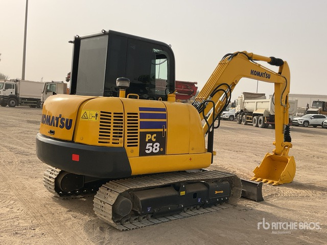 2022 Komatsu PC58-8 Mini Excavator: <6.6t - حفار صغير: صورة 4 2022 Komatsu PC58-8 Mini Excavator: <6.6t - حفار صغير: صورة 4