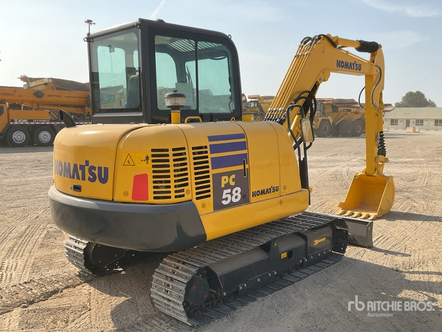 2022 Komatsu PC58-8 Mini Excavator: <6.6t - حفار صغير: صورة 4 2022 Komatsu PC58-8 Mini Excavator: <6.6t - حفار صغير: صورة 4