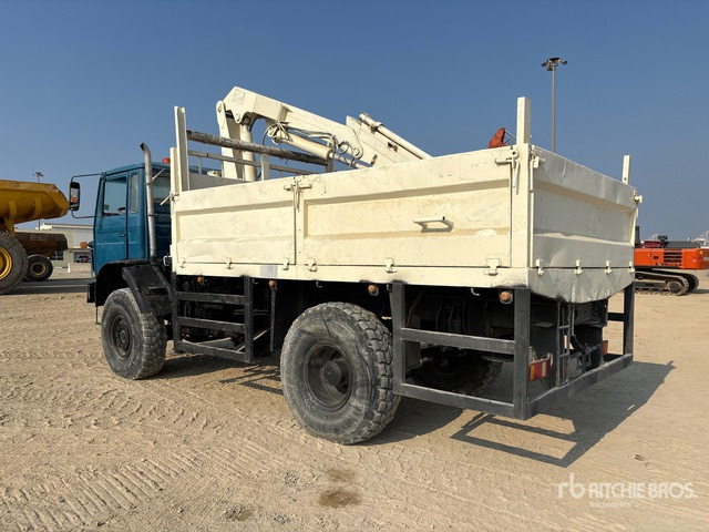 Iveco 110-17 Flatbed Truck with Crane - شاحنات مسطحة, شاحنة كرين: صورة 2 Iveco 110-17 Flatbed Truck with Crane - شاحنات مسطحة, شاحنة كرين: صورة 2