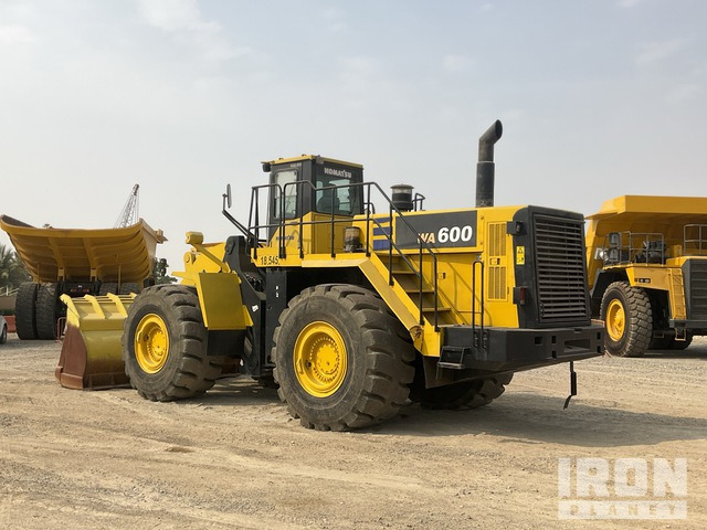 Komatsu WA600-6 - اللودر بعجل: صورة 4 Komatsu WA600-6 - اللودر بعجل: صورة 4