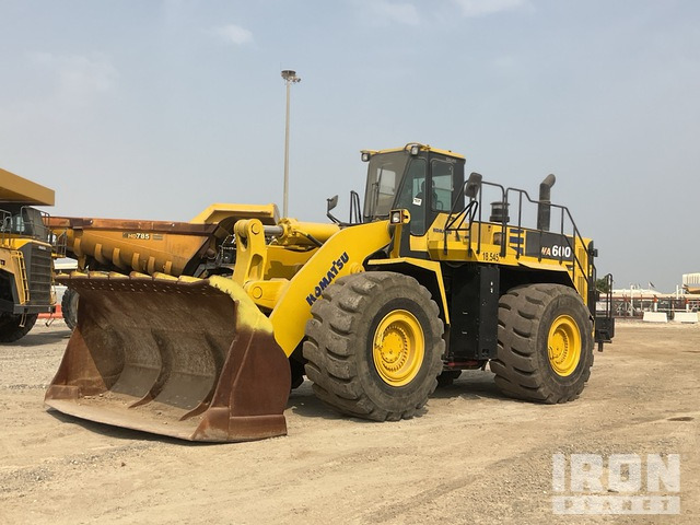 Komatsu WA600-6 - اللودر بعجل: صورة 1 Komatsu WA600-6 - اللودر بعجل: صورة 1