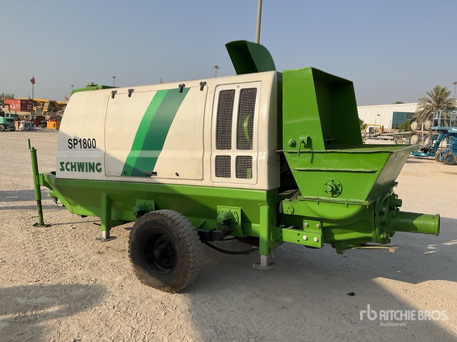 Schwing SP1800 - مضخة خرسانة ثابتة: صورة 4 Schwing SP1800 - مضخة خرسانة ثابتة: صورة 4