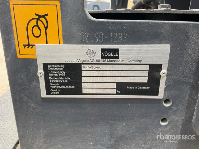 Vogele Super S1800-2 - راصف أسفلت: صورة 5 Vogele Super S1800-2 - راصف أسفلت: صورة 5