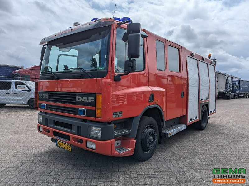 DAF CF65.240 4x2 Euro2 Godiva/Kenbri TS07 LD3.000 HD250 T1.500Liters - 7 persoons - شاحنة حريق: صورة 1 DAF CF65.240 4x2 Euro2 Godiva/Kenbri TS07 LD3.000 HD250 T1.500Liters - 7 persoons - شاحنة حريق: صورة 1